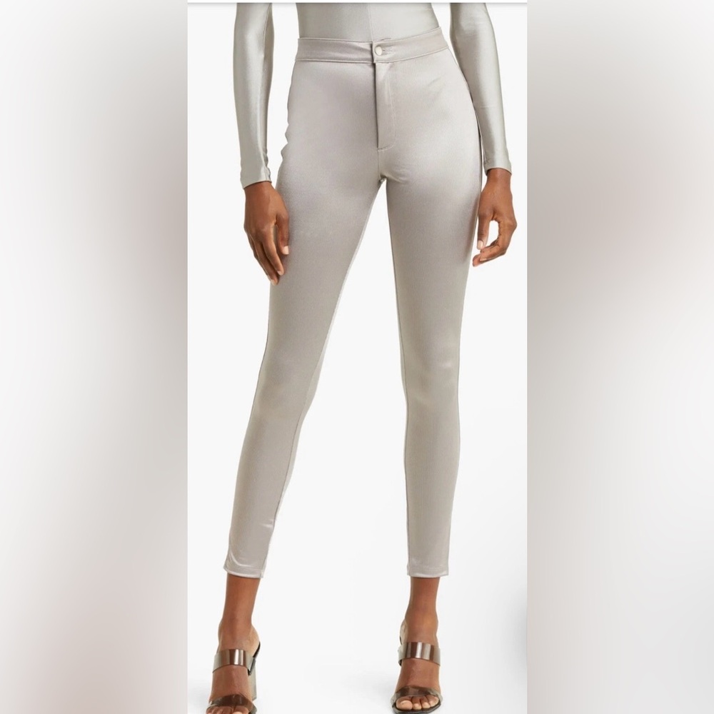 SKIMS Silver Skinny Pants